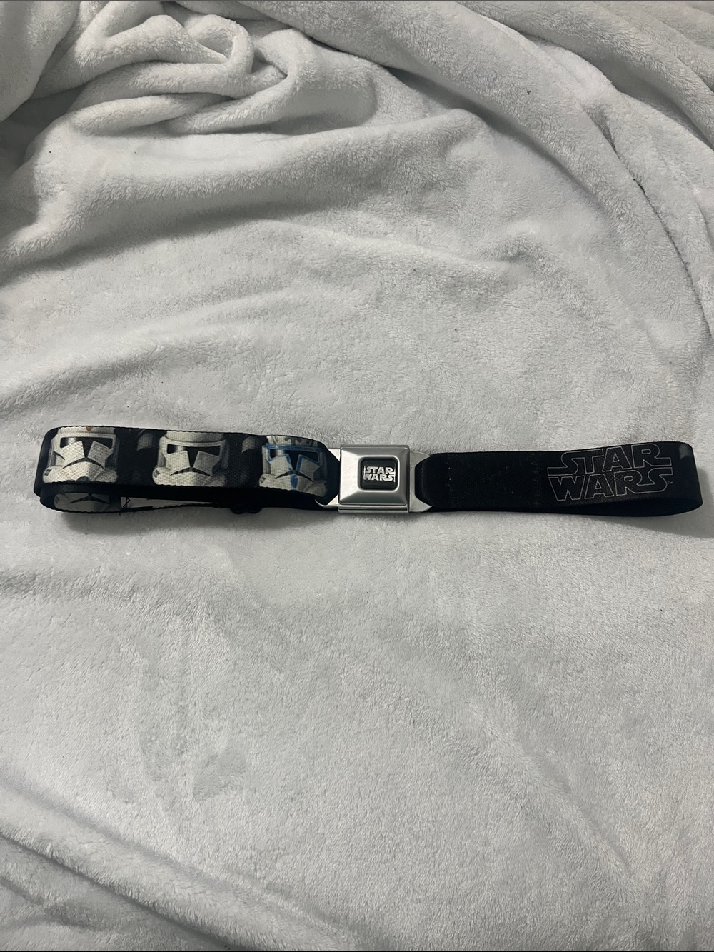 Buckle Down Bot’s Star Wars Storm Trooper Seatbelt style belt